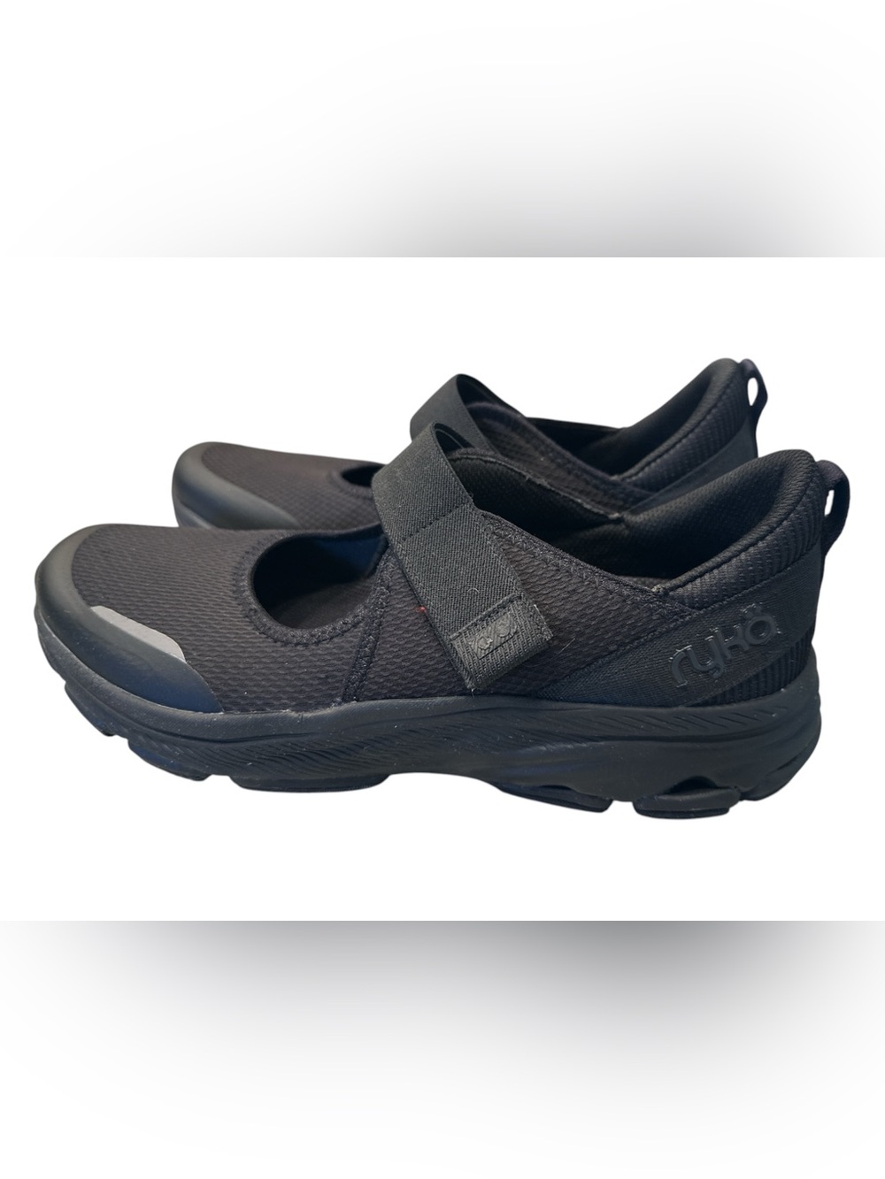 EUC Ryka Devo Max MJ Black Mary Jane Walking Shoes Sneakers Women's US Size 12 - Picture 2 of 10